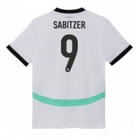 Østerrike Marcel Sabitzer #9 Fotballklær Bortedrakt Dame EM 2024 Kortermet